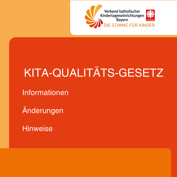 Kachel Kita-Qualitäts-Gesetz - Verbandspolitik