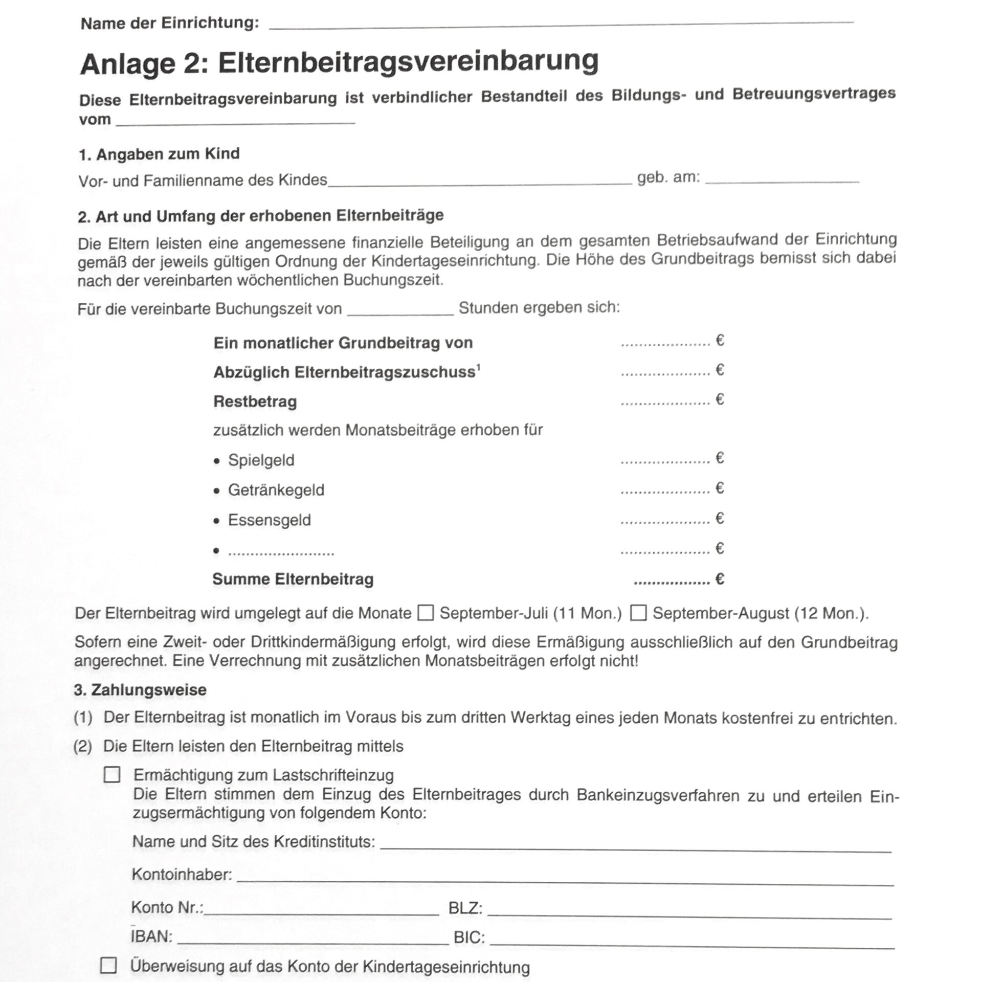 Kita-Ordnung Anlage 2 - Foto CHoffmann