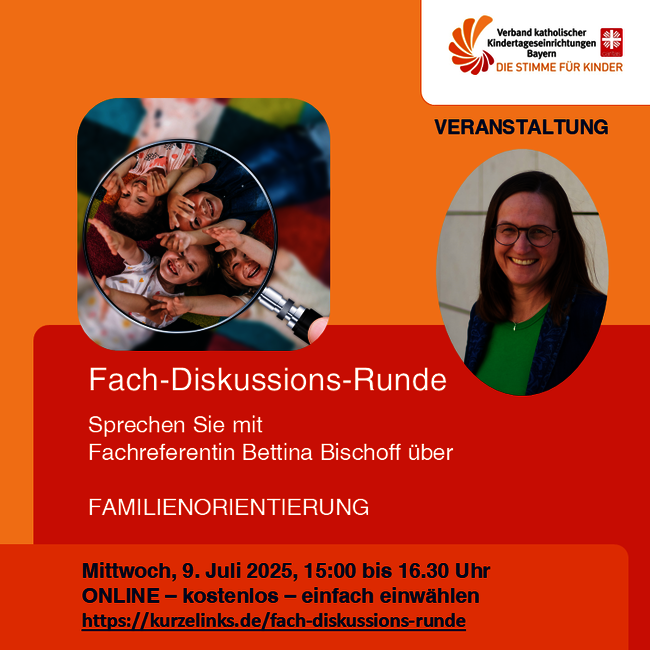 Fach-Diskussions-Runde mit Bettina Bischoff am 9. Juli 