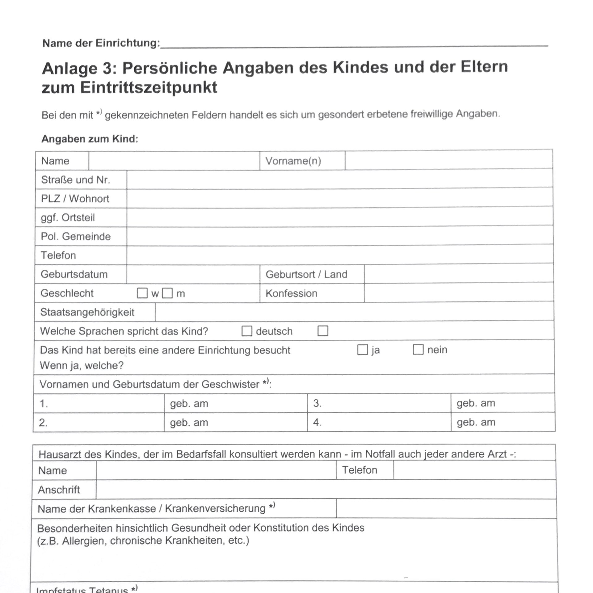 Kita-Ordnung Anlage 3 - Foto CHoffmann