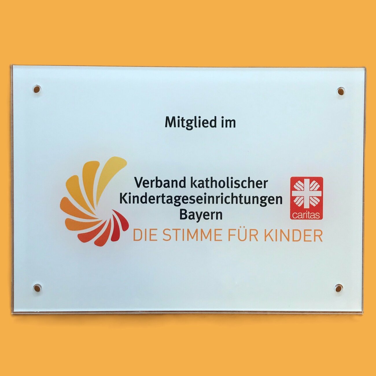 Schild - Mitglied im Verband - Foto CHoffmann