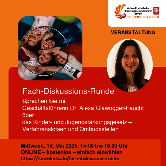 Fach-Diskussions-Runde am 14. Mai 2025