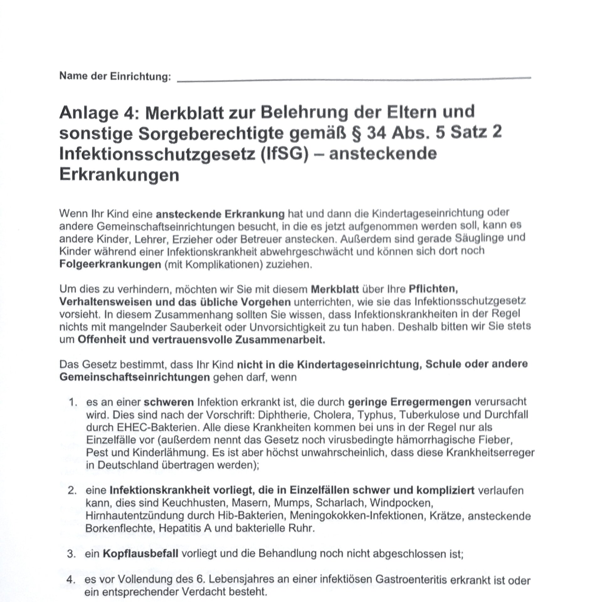 Kita-Ordnung Anlage 4