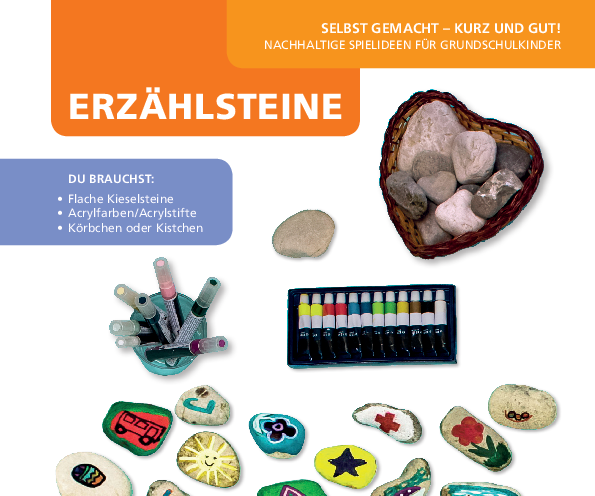 Spielidee Erzählsteine - Kita-Verband Bayern 