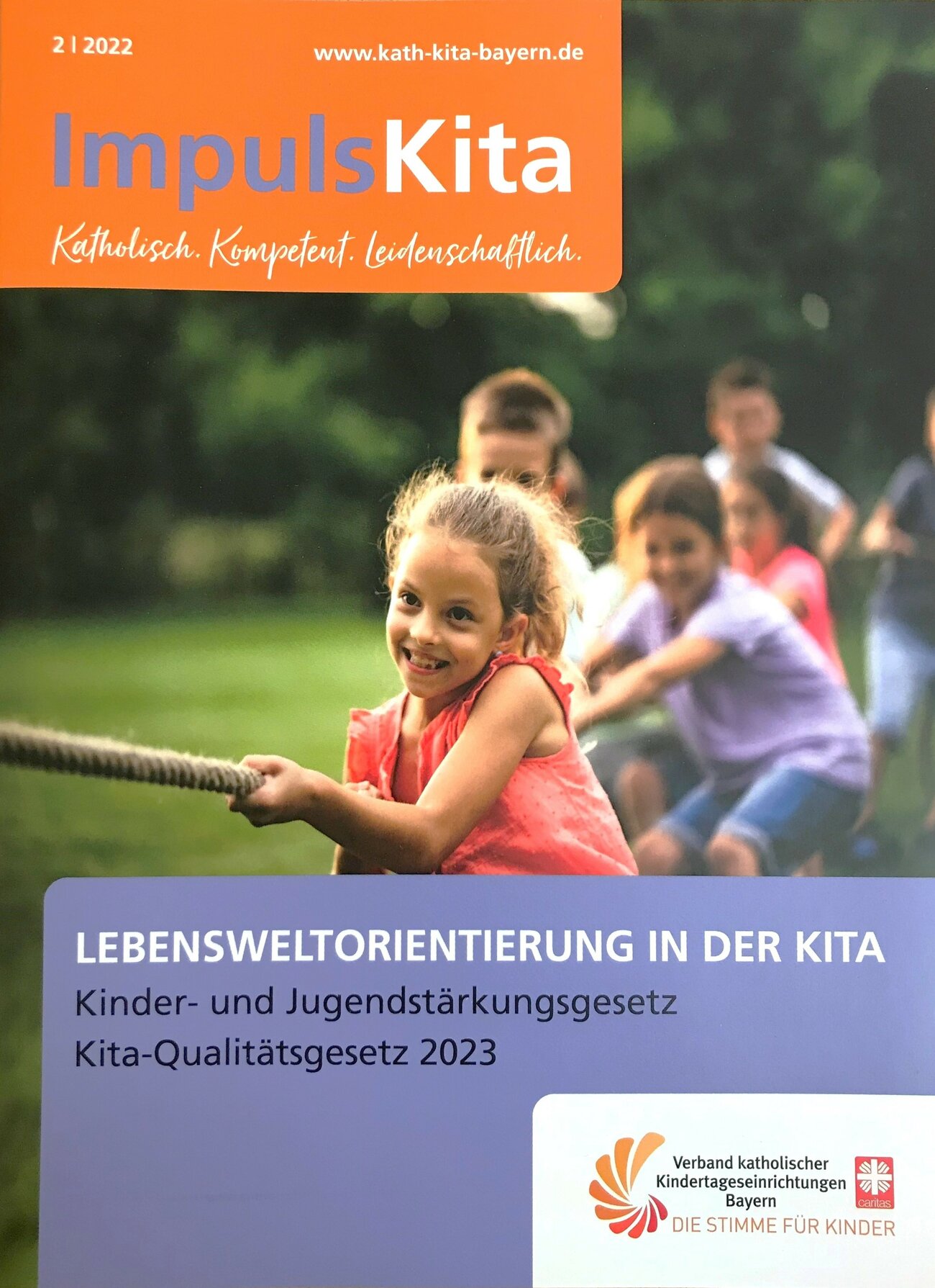 ImpulsKita 2/2022 Titelbild - Copyright Verband kath. Kindertageseinrichtungen Bayern e.V. 